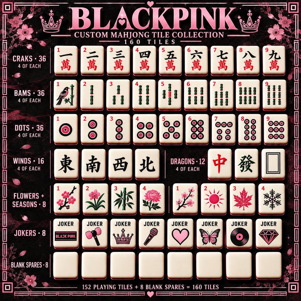 BPK Premium Mahjong Set – Game Night Edition PNPA