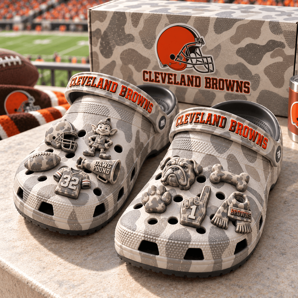 CLVB Premium Deer Camo Charm Clog PTKL