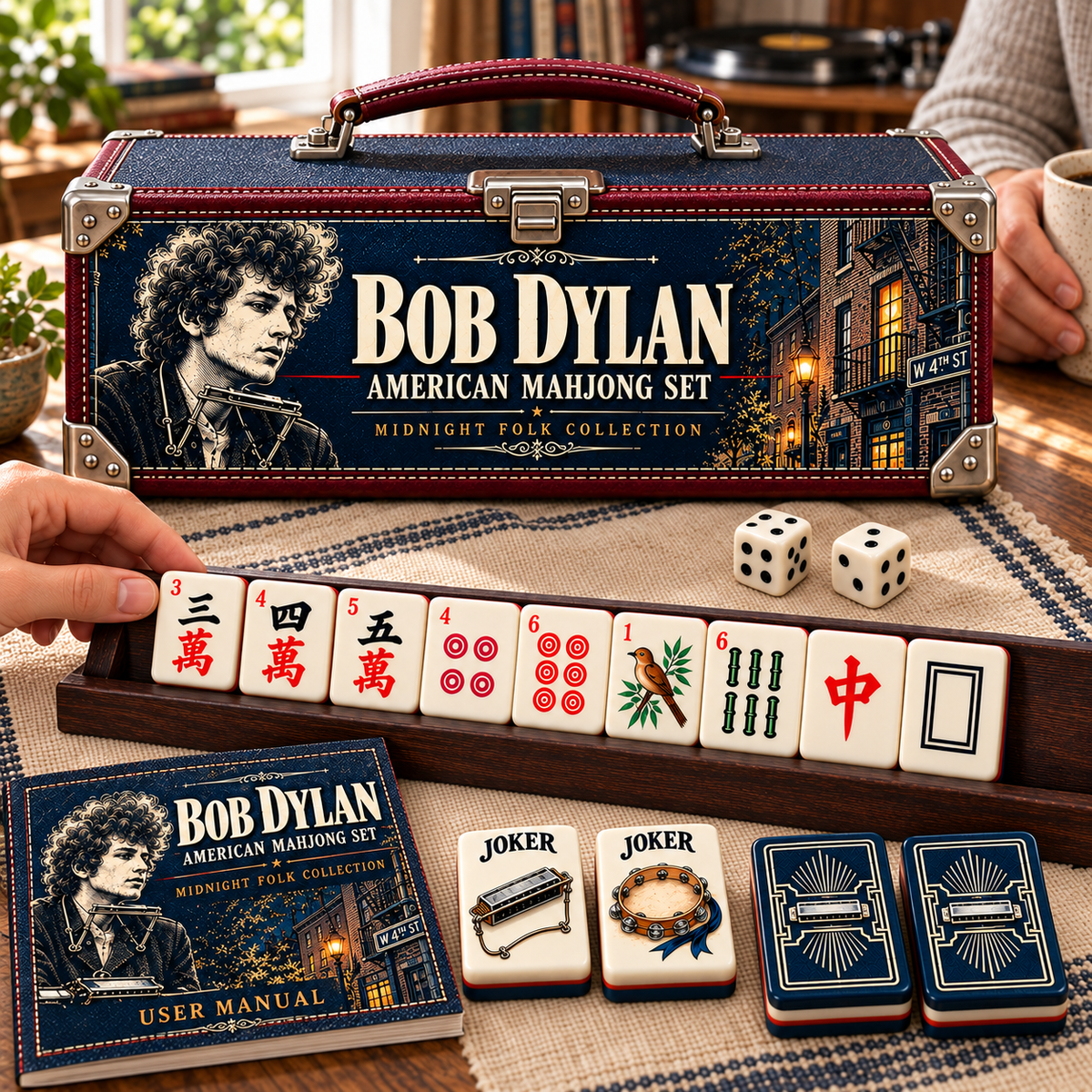 Premium BDL Mahjong Tiles Set PVNA