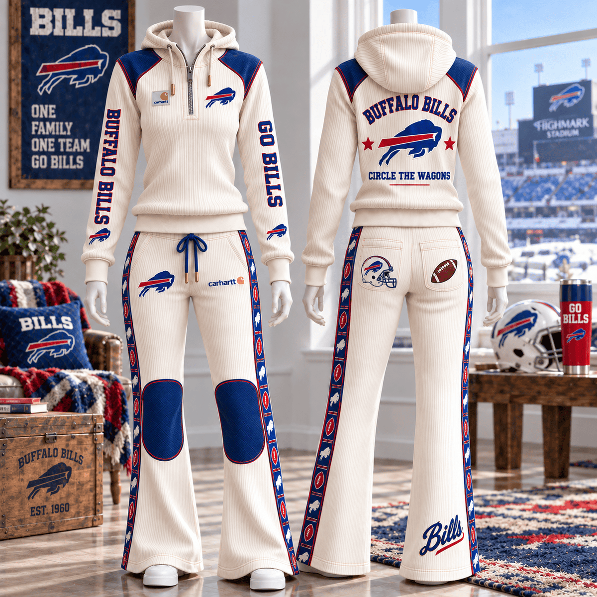 BFBL Premium Heritage Half-Zip Flare Set NTNA