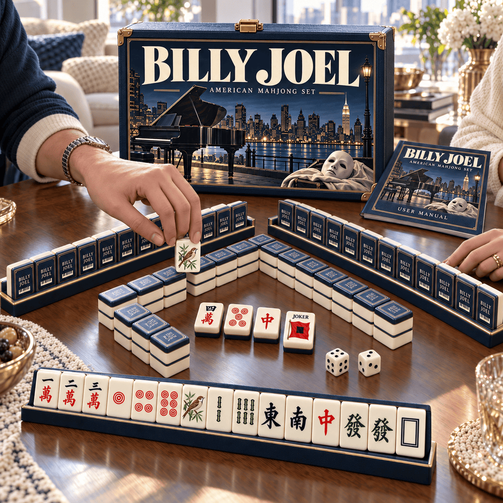 Premium BLJY Mahjong Tiles Set TTMH