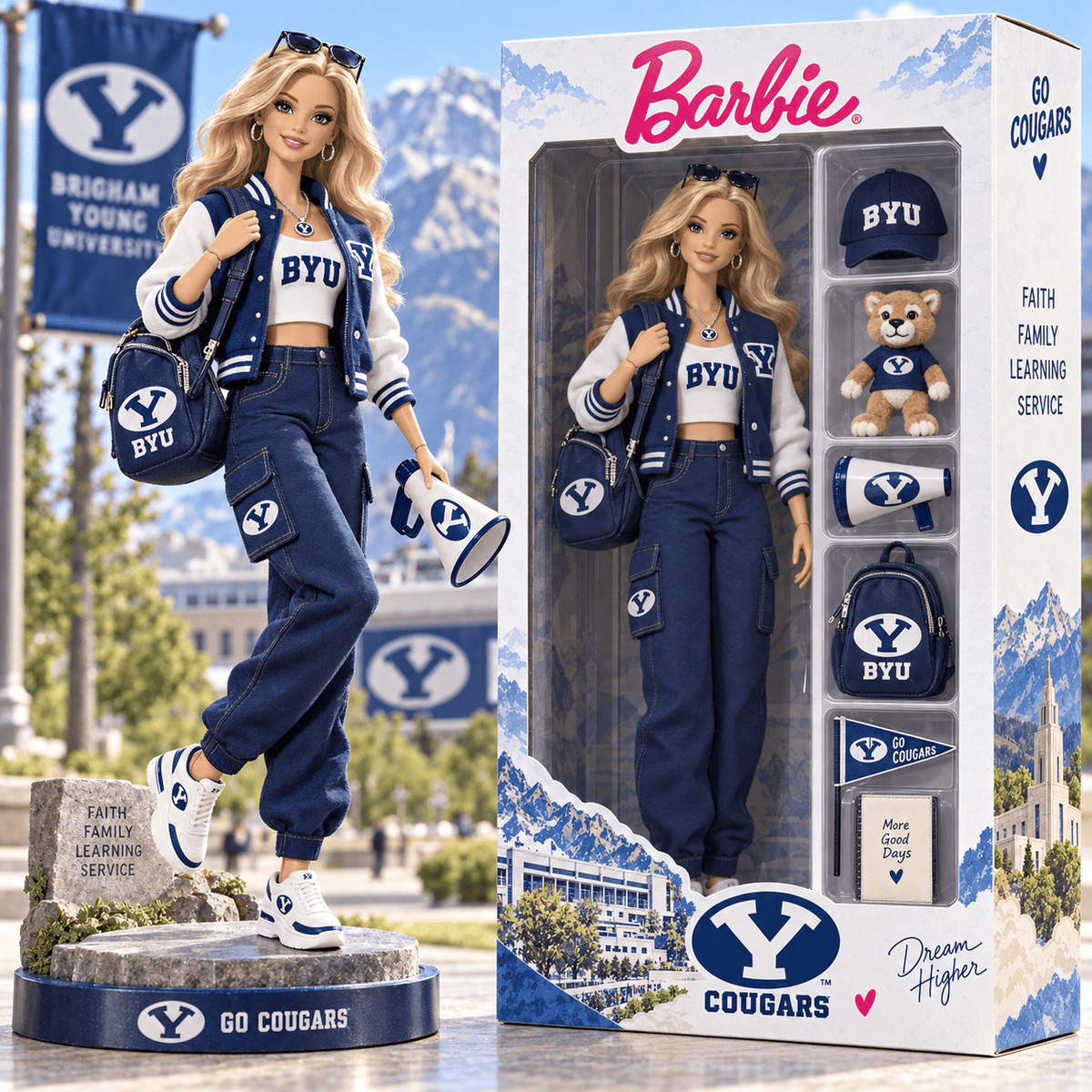 BYU Premium Commemorative Figure TTN