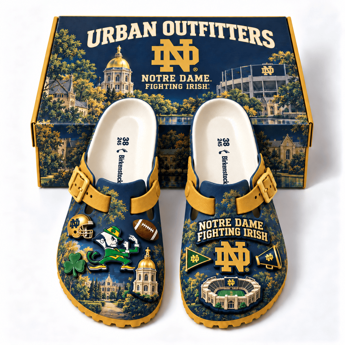 Premium NDFI Signature Buckle Clogs NTVA