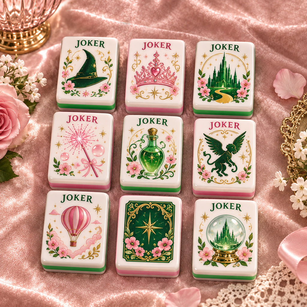 Premium WKCD Mahjong Tiles Set TNSM