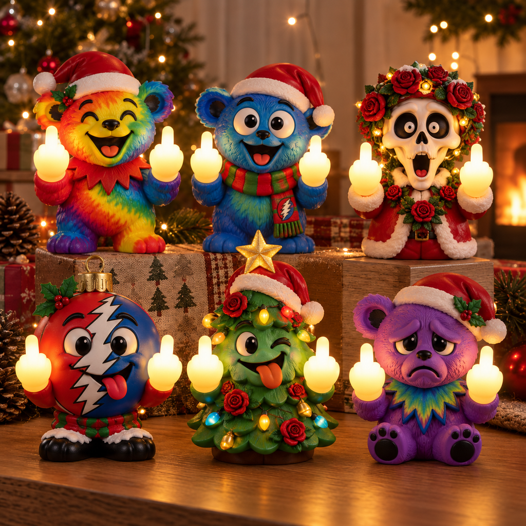 GRFD Premium Christmas Middle Finger Character Light NTTB