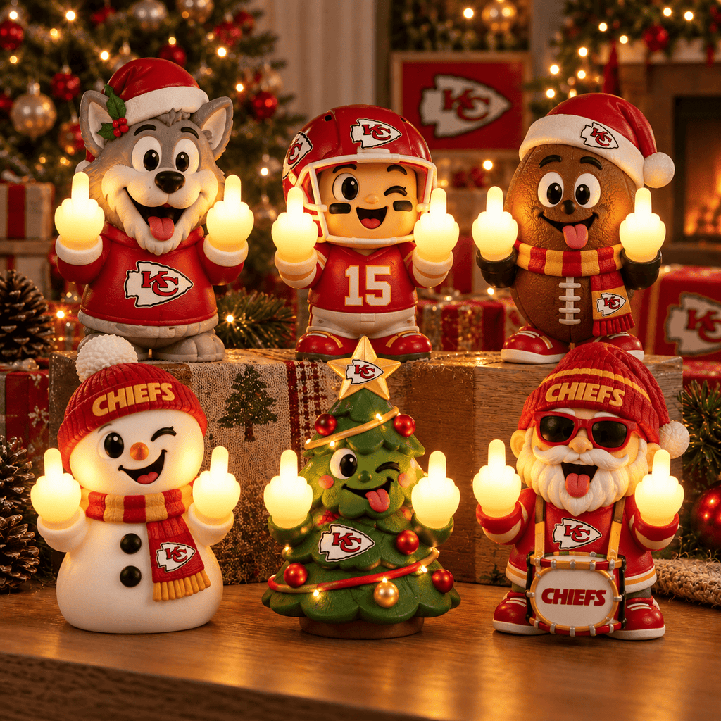 KCC Premium Christmas Middle Finger Character Light NTTB