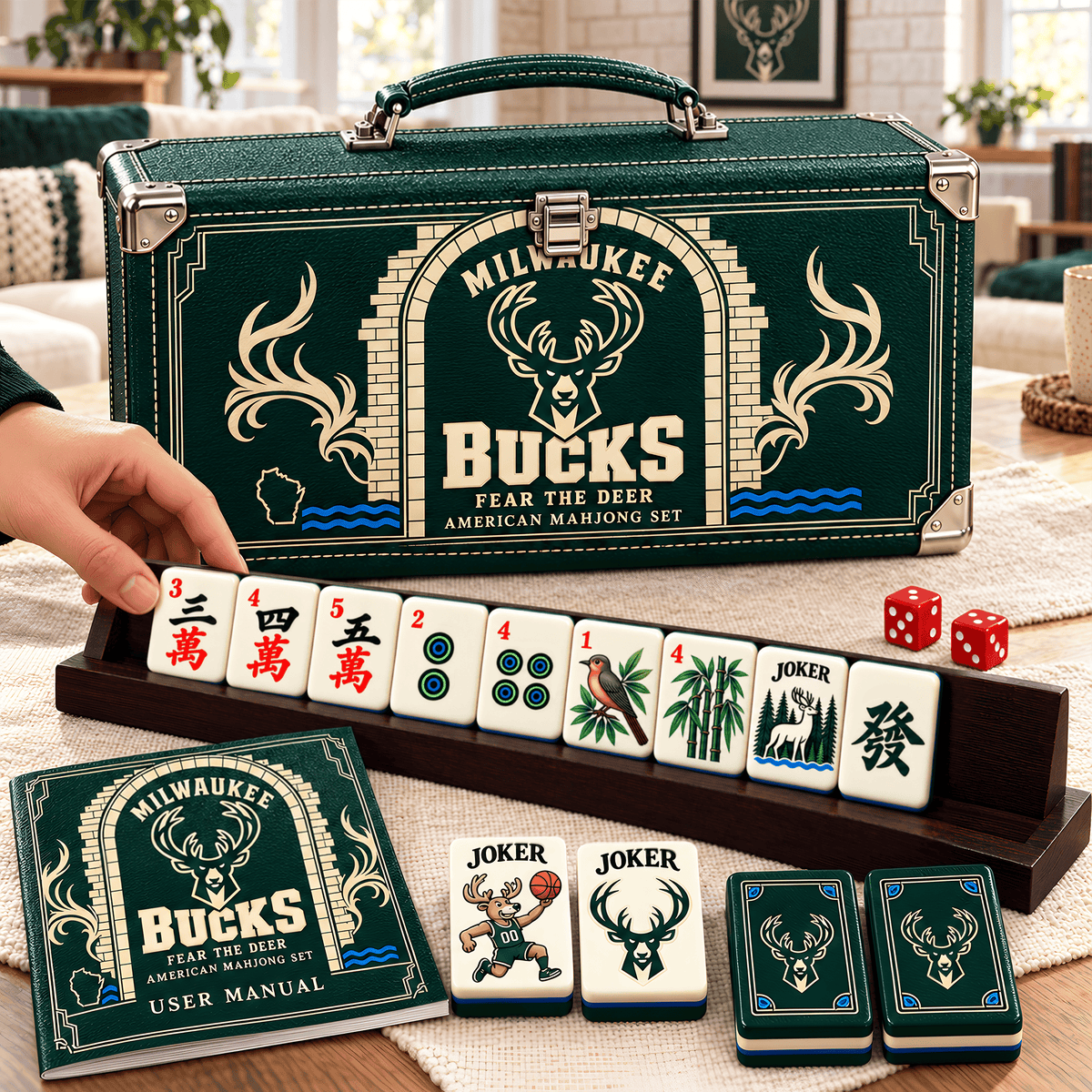 Premium MLKBB Mahjong Tiles Set PVNA
