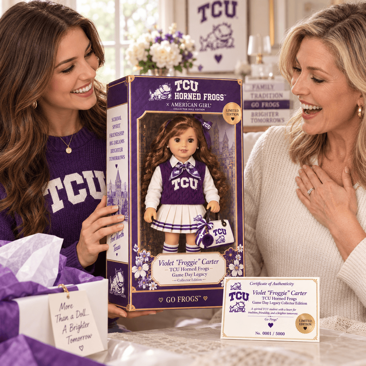 Premium TCU Commemorative Collector Doll PDL