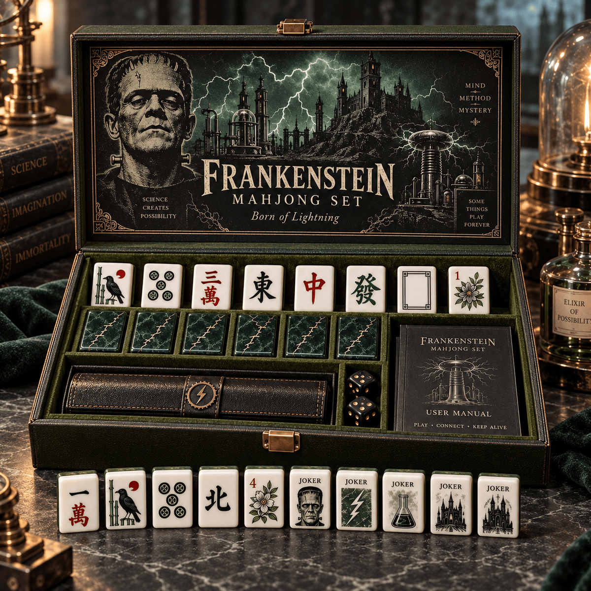 Premium FRKS Mahjong Tiles Set TNSM