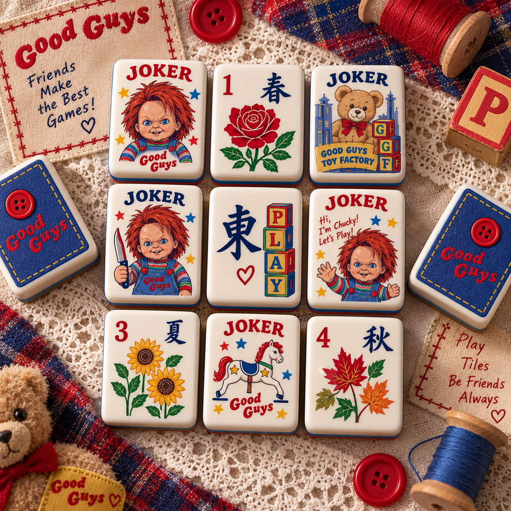 Premium CKY Mahjong Tiles Set TNSM