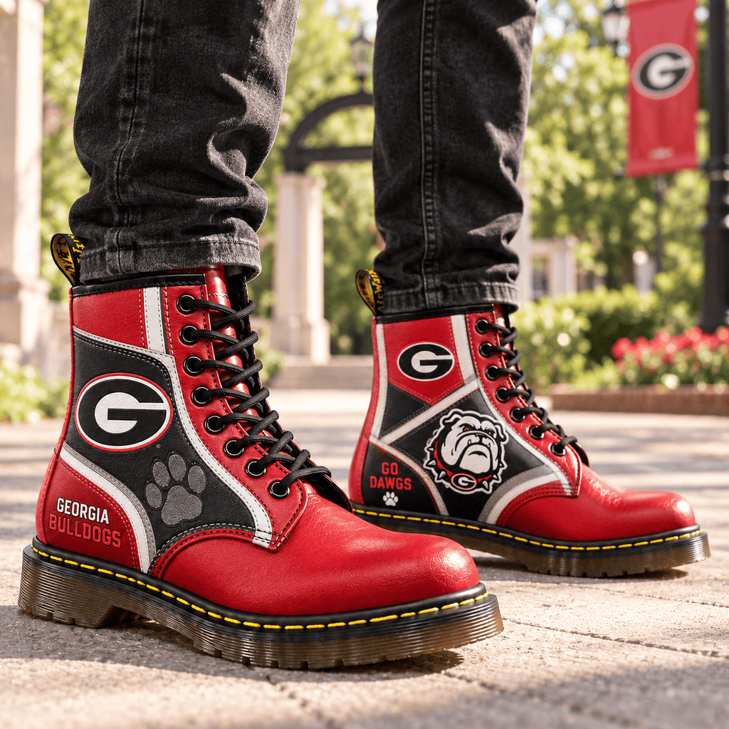 GGBD Premium Leather Lace-Up Boots LNTH