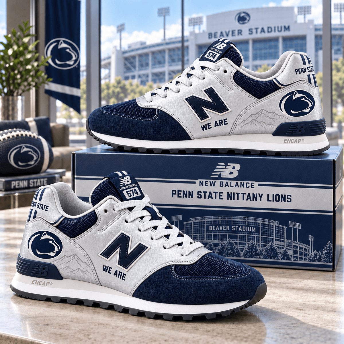PREMIUM PSNL NB 574 SNEAKER NHVH