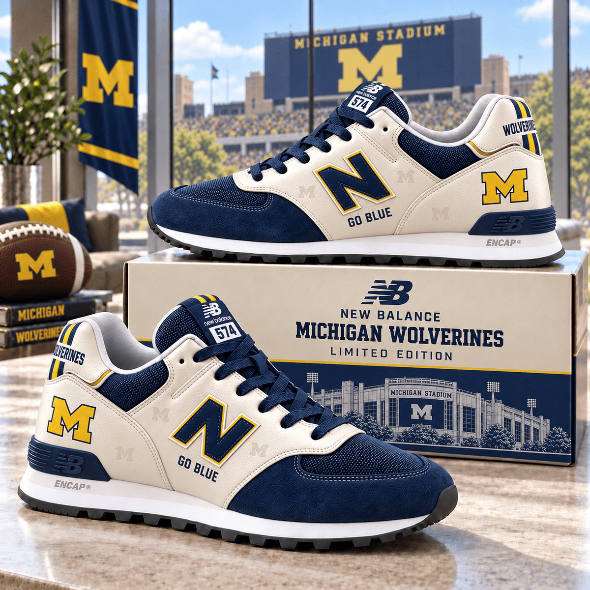PREMIUM MWR NB 574 SNEAKER NHVH