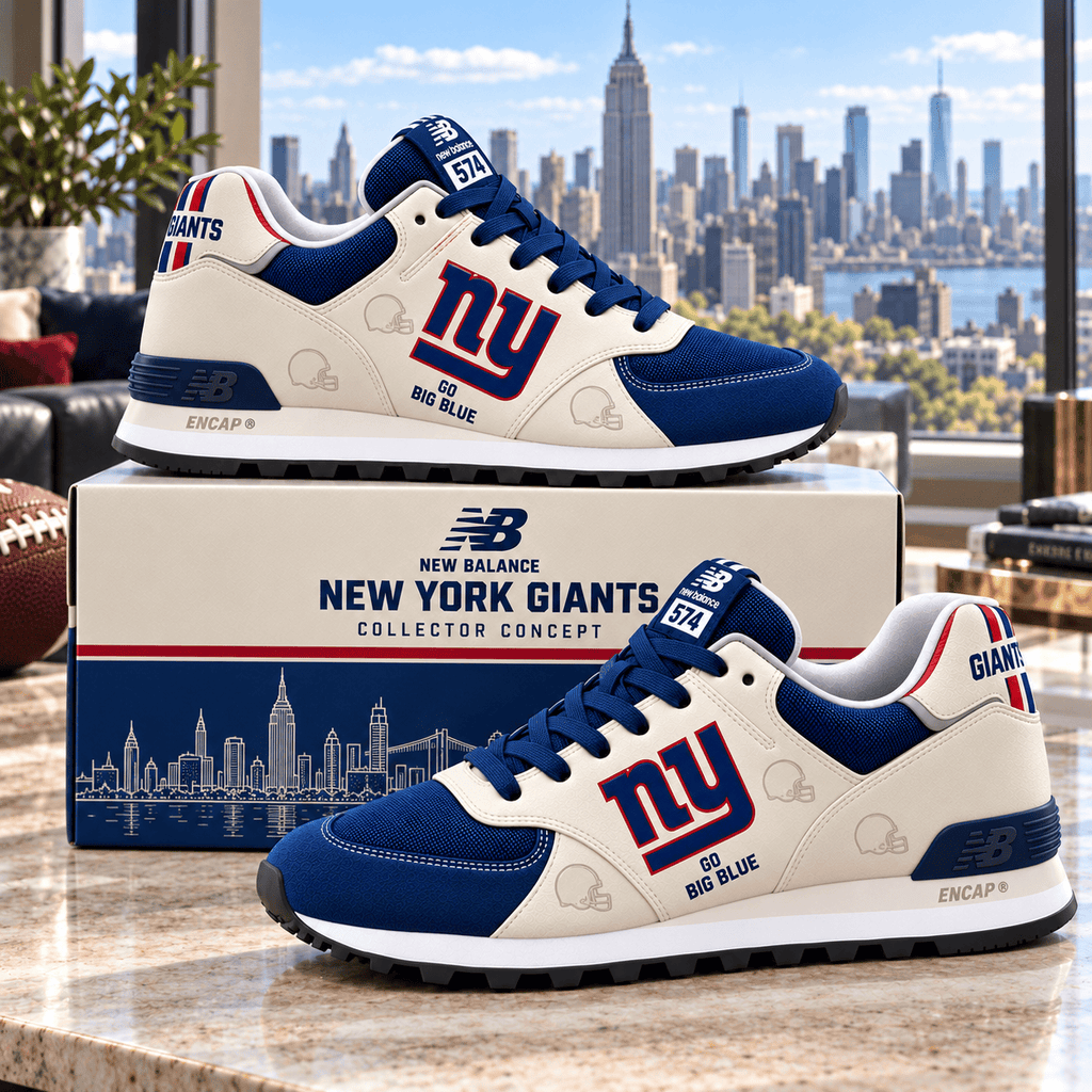 PREMIUM NYG NB 574 SNEAKER NHVH