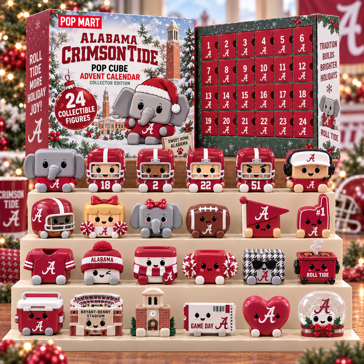 ACT Premium Pop Cube Advent Calendar Set TTNL