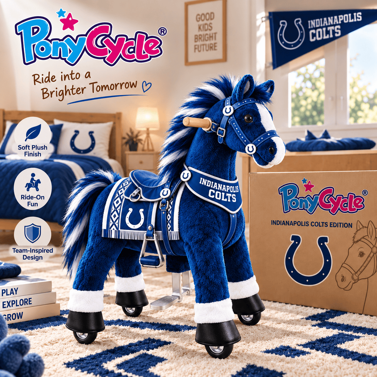 IDC Rideable Horse Toys DNBN
