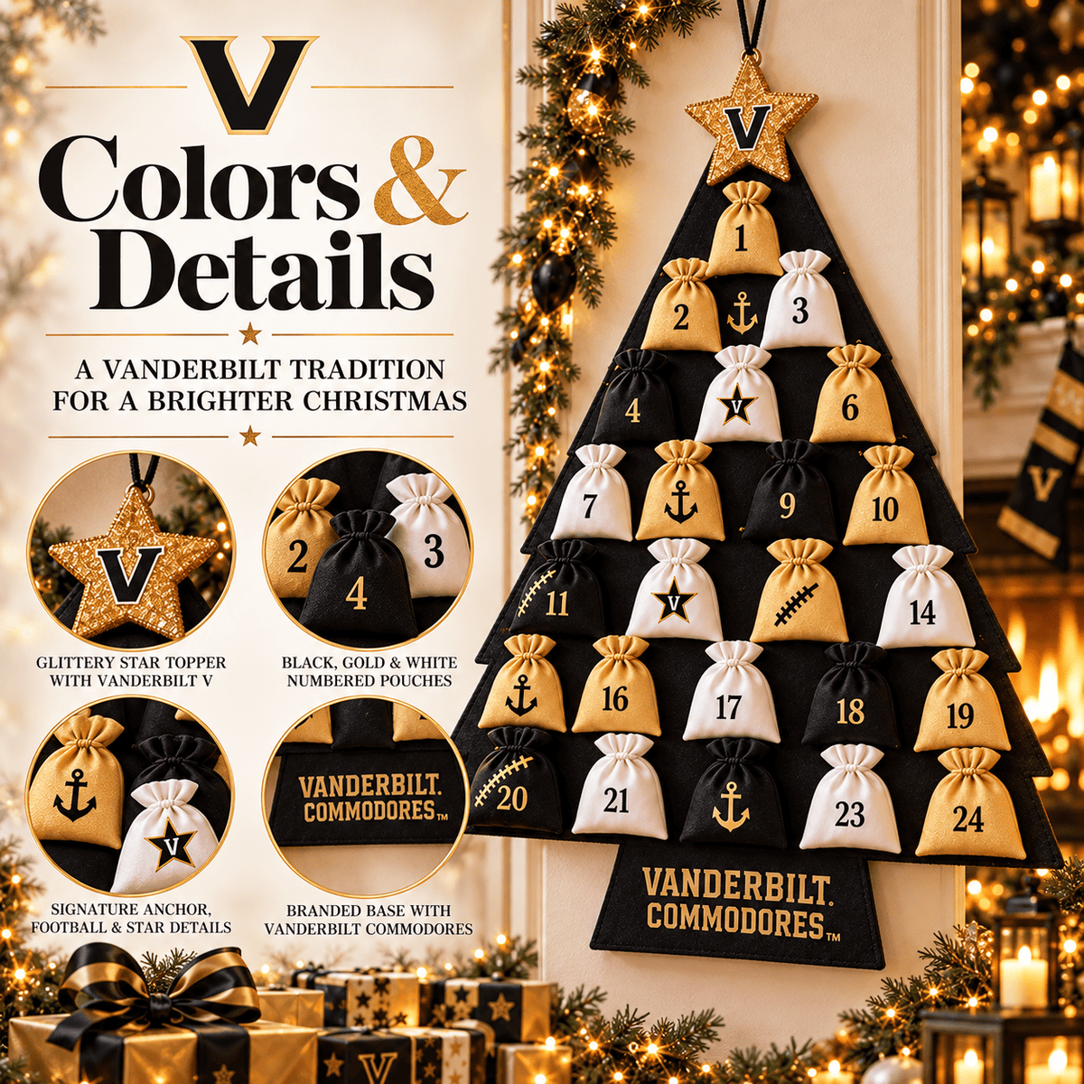 Premium VDBC Christmas Tree Countdown Calendar TNSM